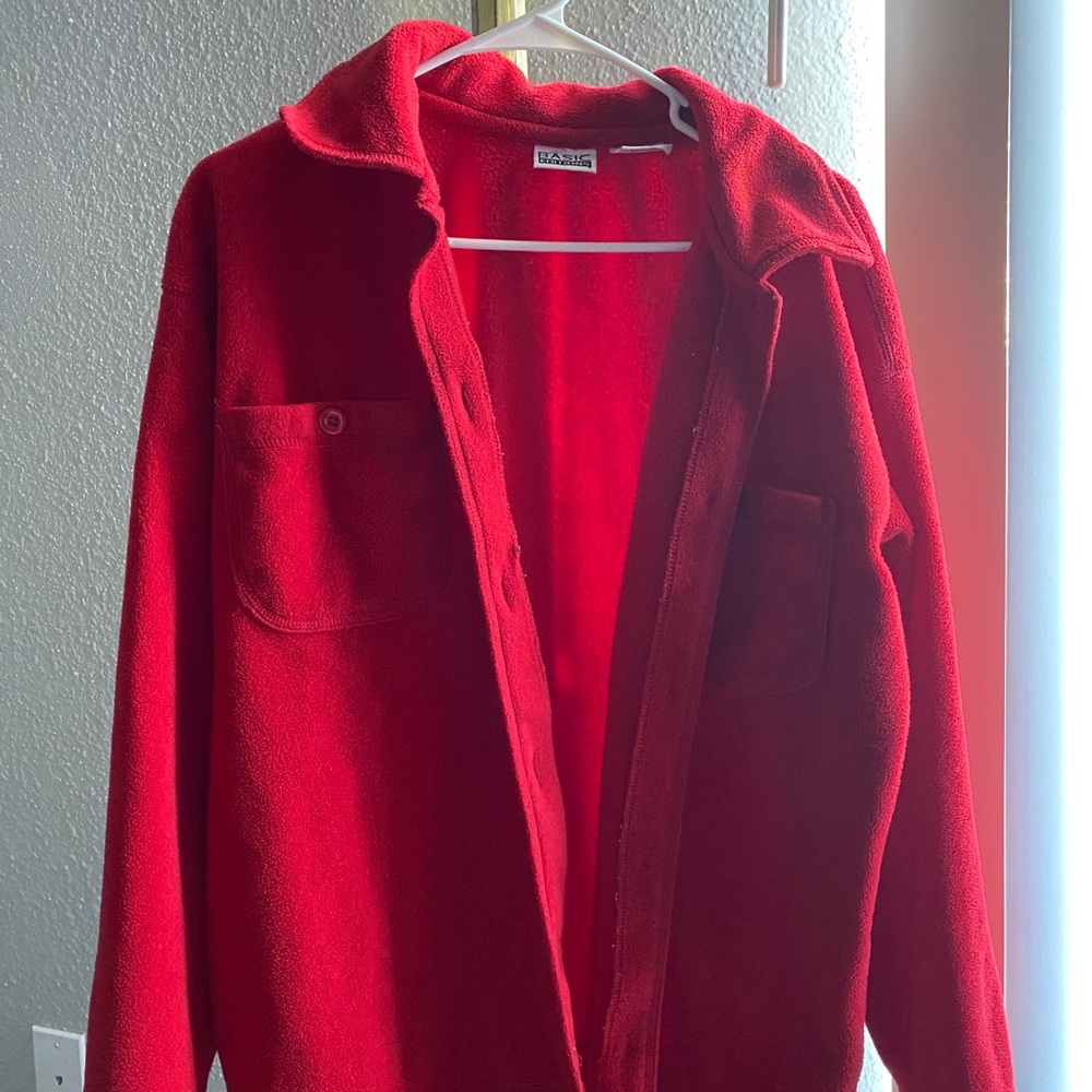 Basic edition jacket red coat - Picture 1 of 3